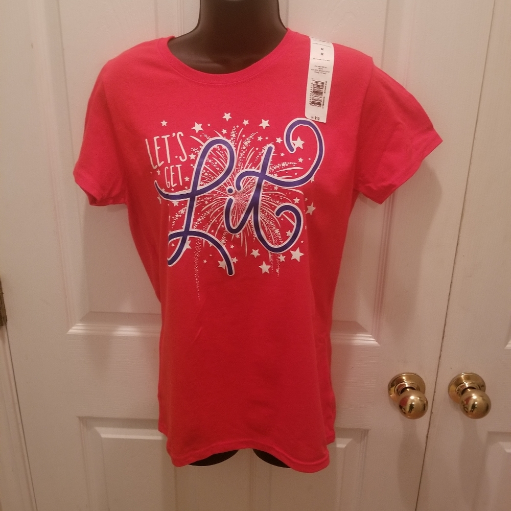 Ladies Let's get Lit shirts
